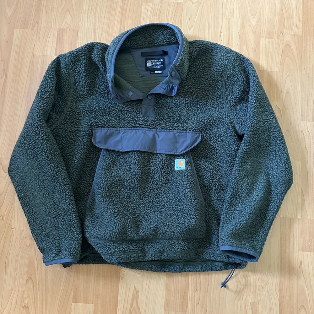 Carhartt Fleece Quarter Button Pullover